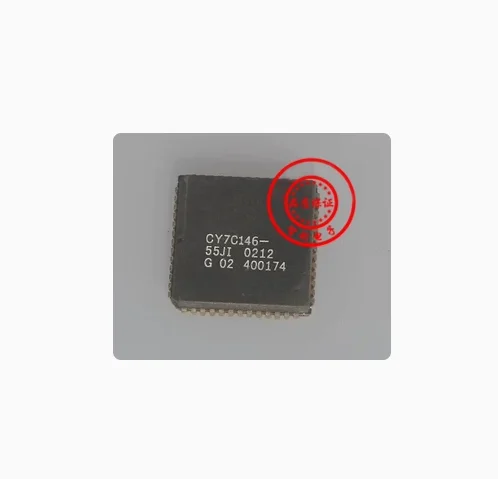 IC NEW 100%   CY7C146-55JI  PLCC52    Brand new genuine product