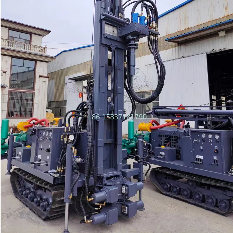 Factory Direct Air Compressor Diamond Mine Drilling Rig Machine Construction Works Water Well Drilling Rigs Machinery for USA