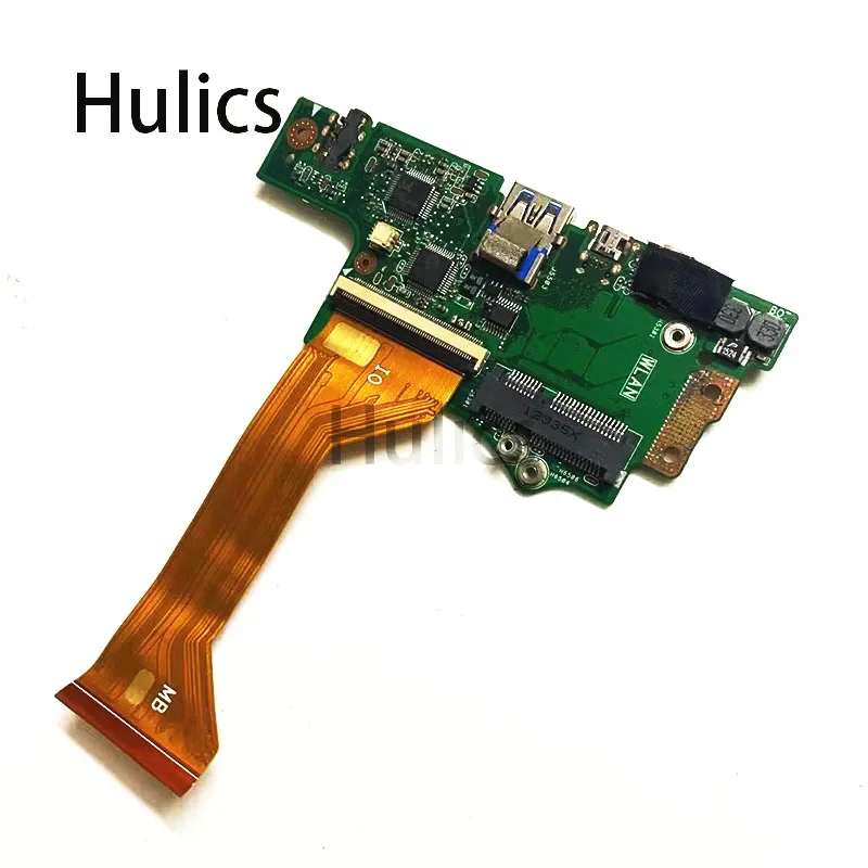 Hulics Used For ASUS UX51VZ UX51V Laptop Audio Usb IO Interface Board With Cable   BOARD REV 2.0