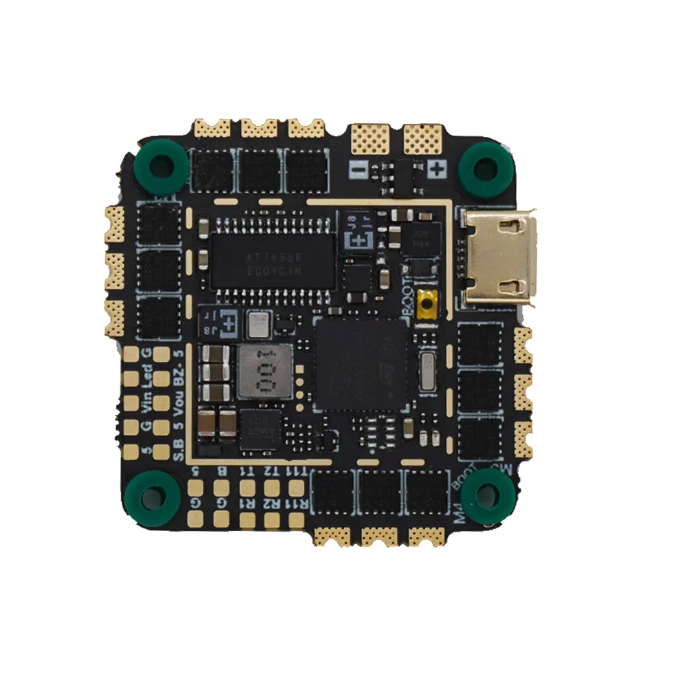 YSIDO F411 Flight Controller AIO BLHELI_S 35A 45A ESC BMI 270 2-6S OSD Barometer Current Sensor for RC 100-200mm FPV Drone