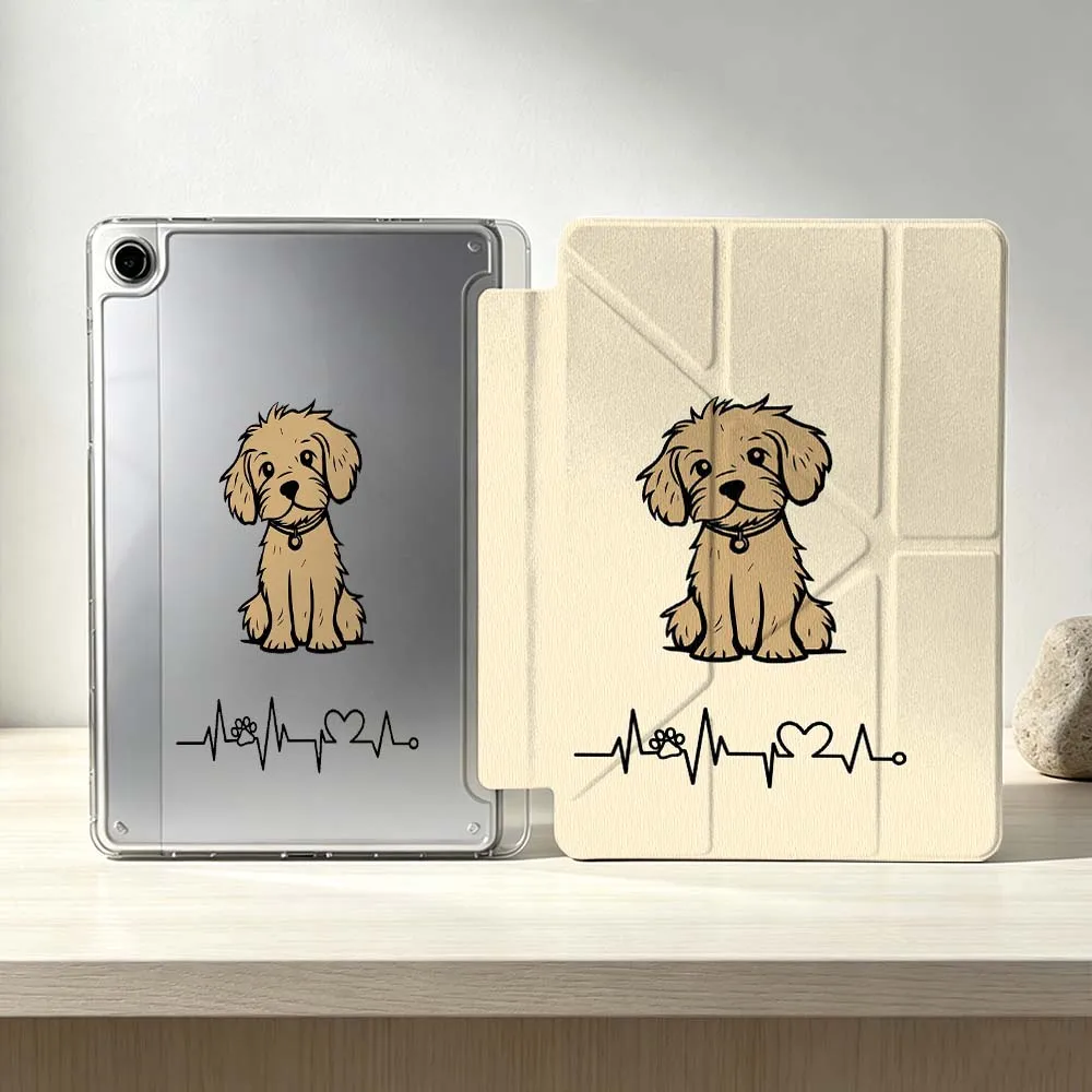 

Dog Pattern For Samsung Galaxy Tab S10 S9 S8 S7 S6 A11 A10 A9 FE Plus Lite Foldable 3Y Tablet Case Soft