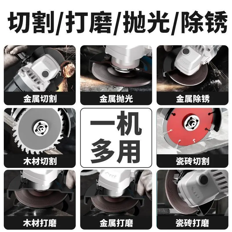 آلة طحن متعددة الوظائف آلة طحن وتلميع يدوية قطع عالية الطاقة، عجلة طحن يدوية #3