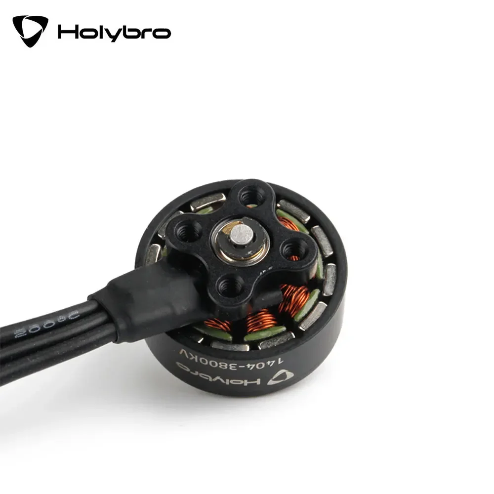 Holybro Ripper 1404 3800KV 3-4S Ultralight Brushless Motor 1.5mm Prop Mounting Shaft Diameter for FPV Drone Long Range Drone DIY