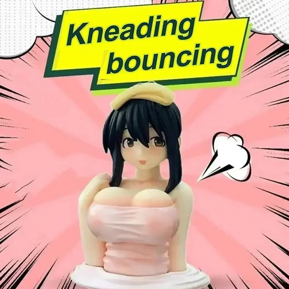 1/2pc Sexy Anime Shaking Boobs Console Dashboard Interior Accessory Girls Boys Adult Figure Collection Model Doll Toys