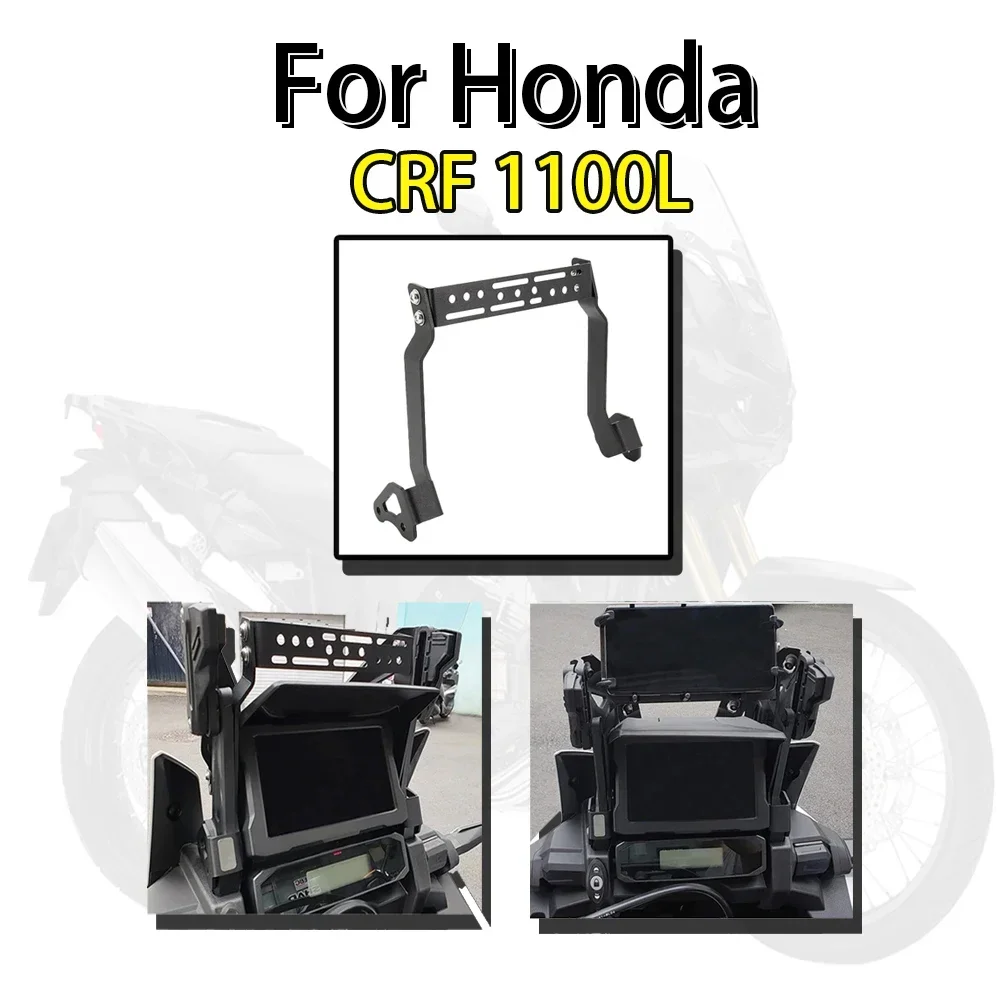 

For Honda CRF1100L Africa Twin Adventure sports Motorcycle Accessories front mid navigation bracket GPS mobile phone charging