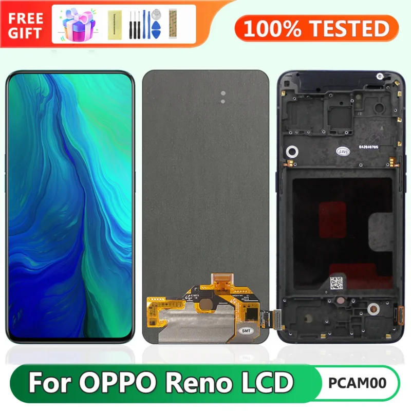 

6.4" Screen for Oppo Reno PCAM00 PCAT00 CPH1917 Lcd Display