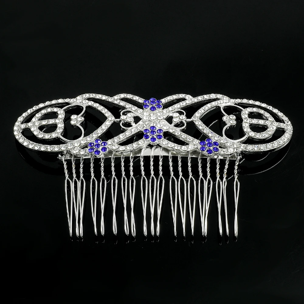 Fashion Crystal Hair Comb Bells Bridal Hair Accessories Movie The Twilight Saga Vampire Girl Hairpin Cosplay Hair Ornaments