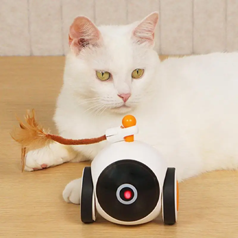 

Electric Cat Ball Interactive Cat Toys Moving Ball Rechargeable Motion Activated Indoor Games Automatic Pet Supplies For All