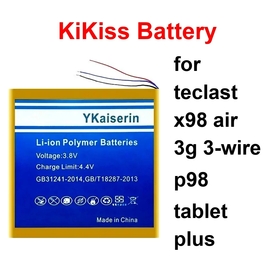 

Laptop Battery Premium Replacement 3095190 3296192X98 8900-12000Mah For Teclast X98 Air 3G 3-Wire P98 Tablet Plus