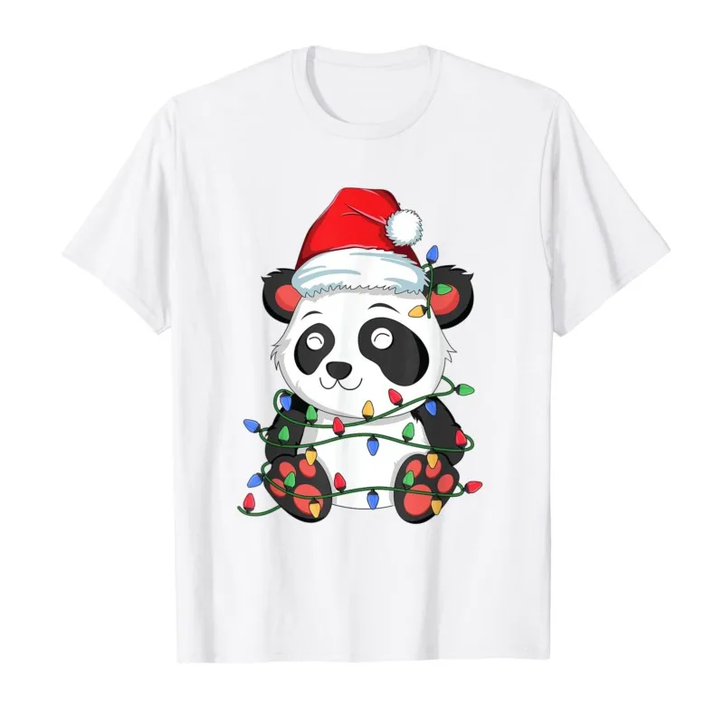 2026 جديد Y2K عيد الميلاد القطن تي شيرت المرأة Harajuku الشارع الشهير فضفاضة تناسب عادية كم قصير الجولة الرقبة المحملة القمم