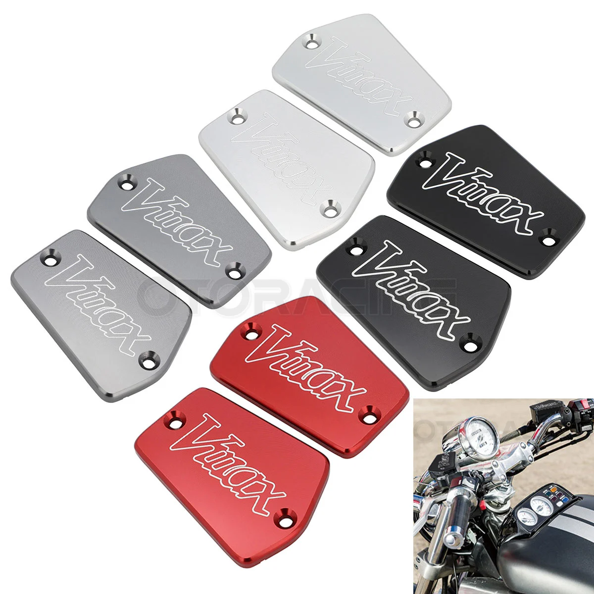 

Motorcycle Fluid Reservoir Cap For Yamaha V Max Vmax 1200 1985-2007 1996 1997 1998 1999 2000 2001 2002 2003 2004 2005 2006