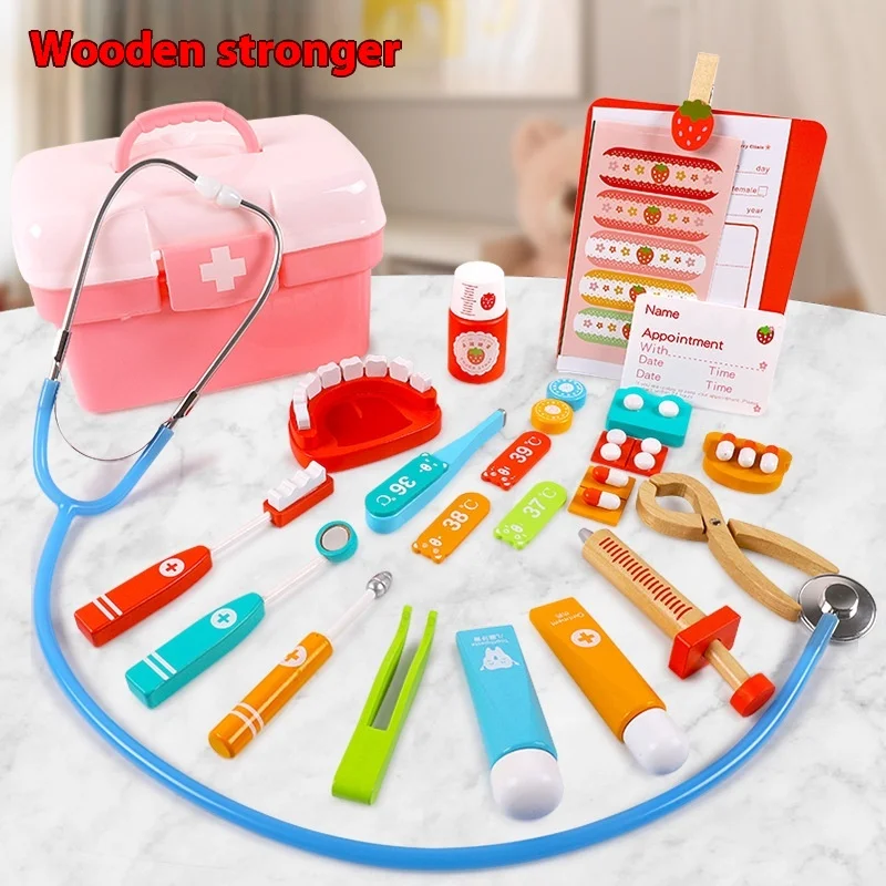 The New Children's Wooden Toys Simulate Role-playing Toys To Cultivate Children's Hands-on Interests And Hobby Puzzle Games