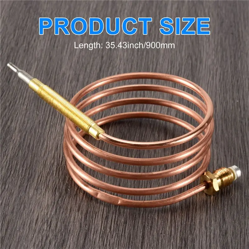 A77I 900 مم موقد غاز مجموعة الحرارية العالمية M6X0.75 مع المكسرات المسكوبة (خمسة) استبدال الحرارية