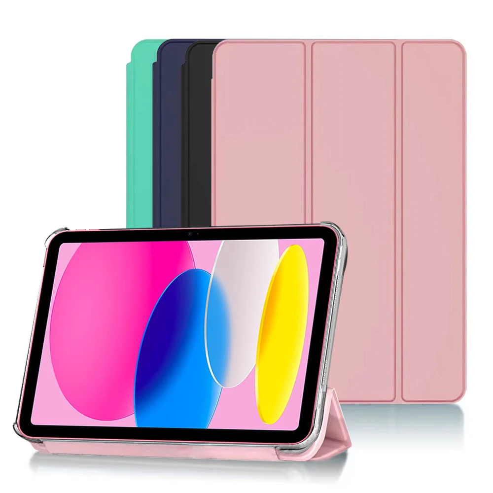 QIJUN For iPad 10th (10.9 inch) Flip Case For 2022 Cases Magnetic For ipad 10 10.9'' A2757 A2777 Smart PU Leather Cover Funda