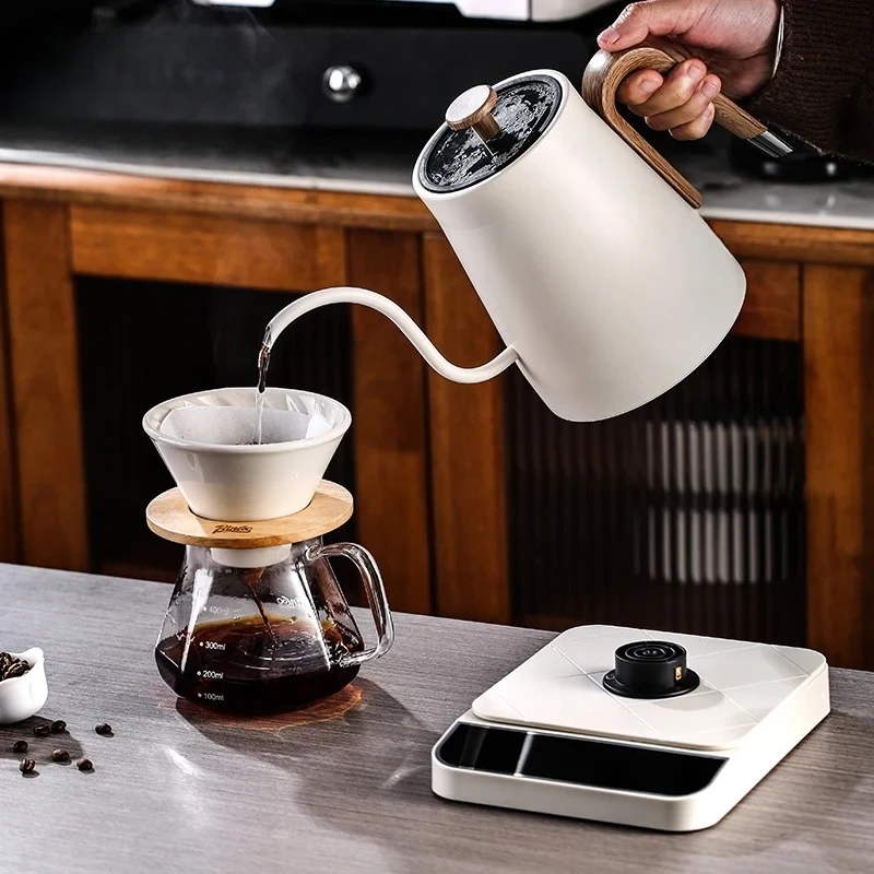 Intelligent Temperature Control Kettle Professional Coffee Filling Kettle Hand Brewing Kettle Swan Neck