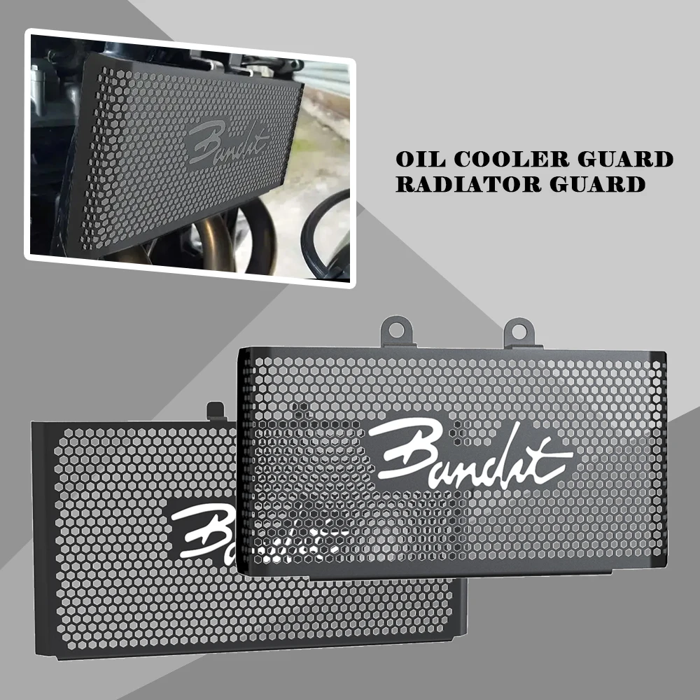 

For Suzuki GSF1200 Bandit GSF 1200 Motorcycle Oil Cooler Radiator Guard Cover gsf1200 BANDIT 1996 1997 1998 1999 2020 2001-2007