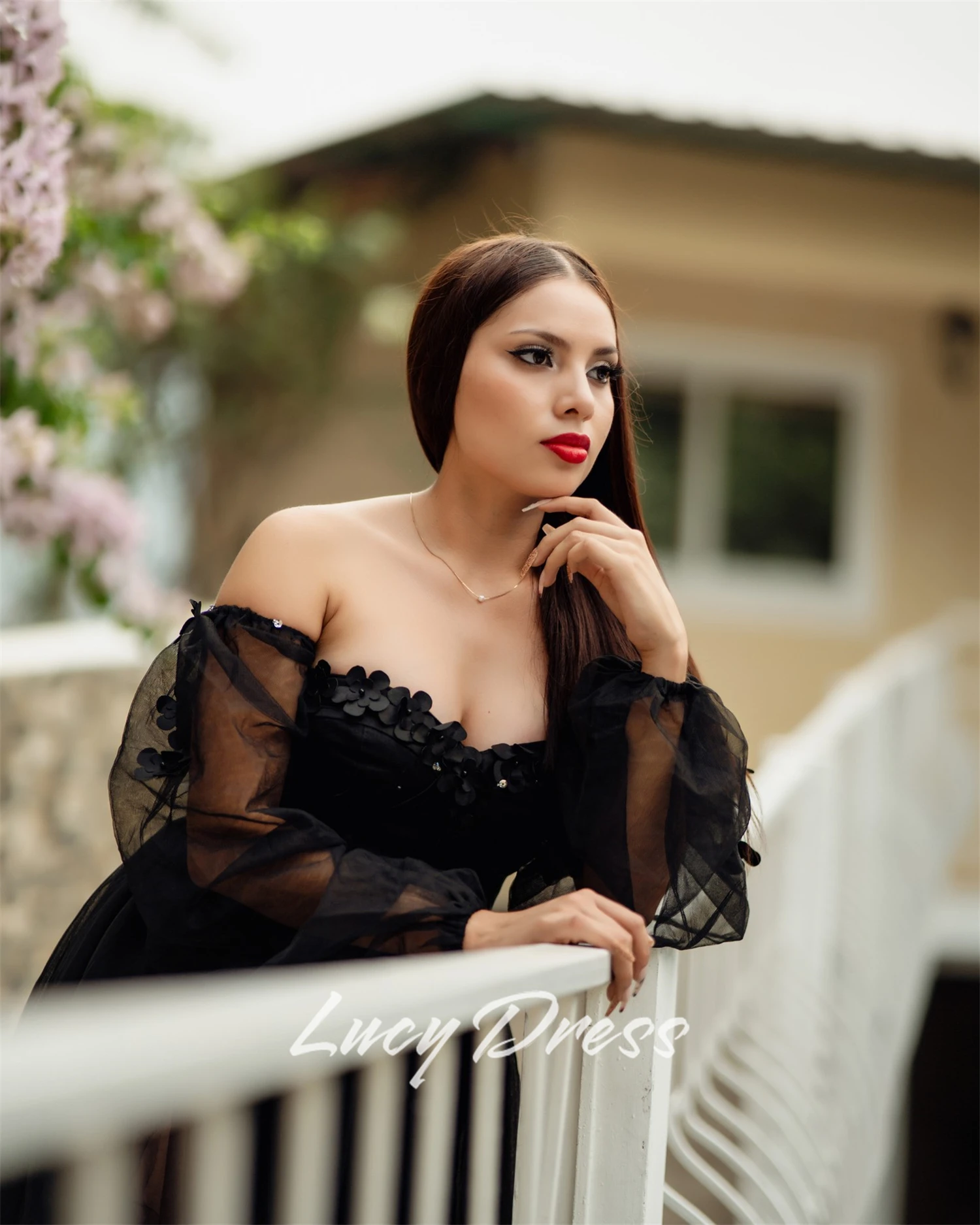 Lucy Op maat gemaakte lange jurken voor speciale gelegenheden Bruiloftsjurk Galajurken Avondjurken Galajurken Galajurken Gala