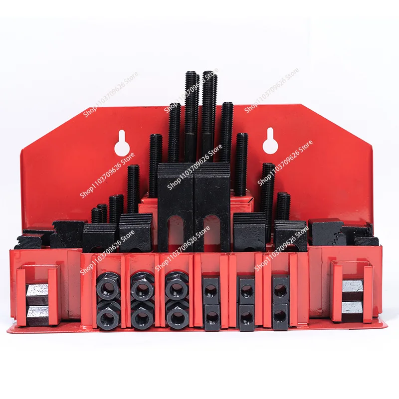 

58pcs Milling Machine Clamping Set Mill Clamp Kit Vice M12 Universal Fixture Screw Set Pressure Plate Processing Parts