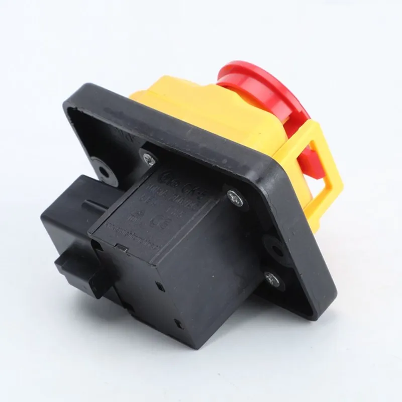 CK5 AC250V 4-Pin Start Stop No Volt Release Push Button Switch Common to woodshop and Metalwork Machines