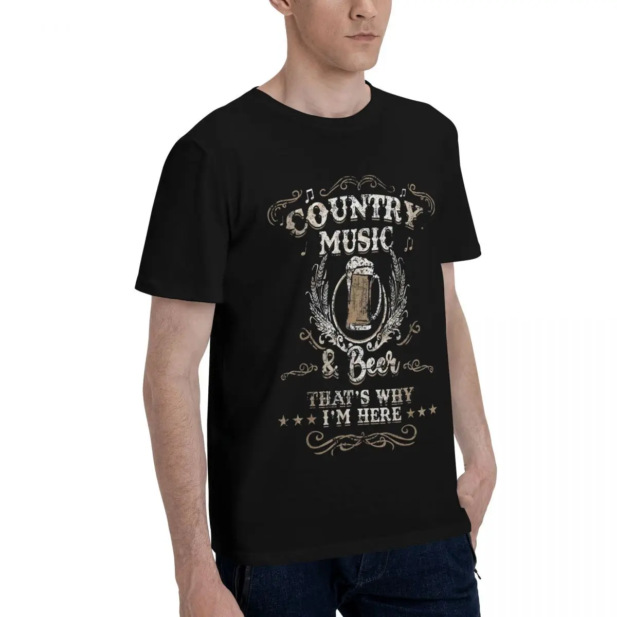 Country Music & Beer Vibes Movement Champion Unique T-shirts High grade Activity competition USA Size