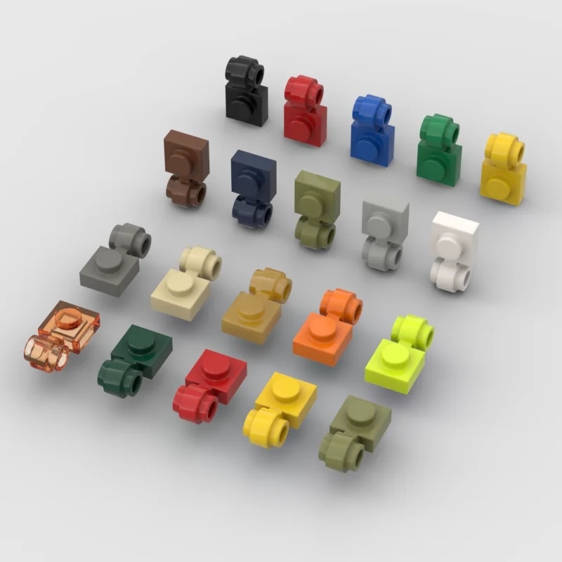 10PCS Puzzle Particle 4081 Modified 1x1 Building Blocks With Light Attachment Bricks Idea Toys Children Gifts