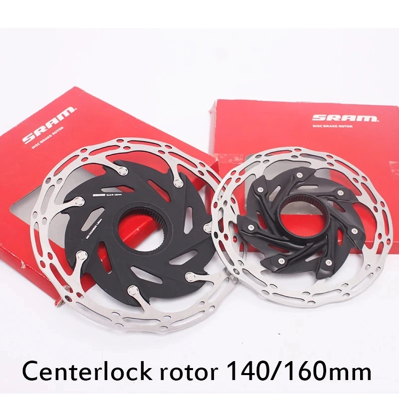 2PC SRAM CLX-R Bicycle Centerlock Rotor 140mm 160mm Road MTB Bike Center Lock Rotor Sram Disc Brake Rotors 1PC  Accessories