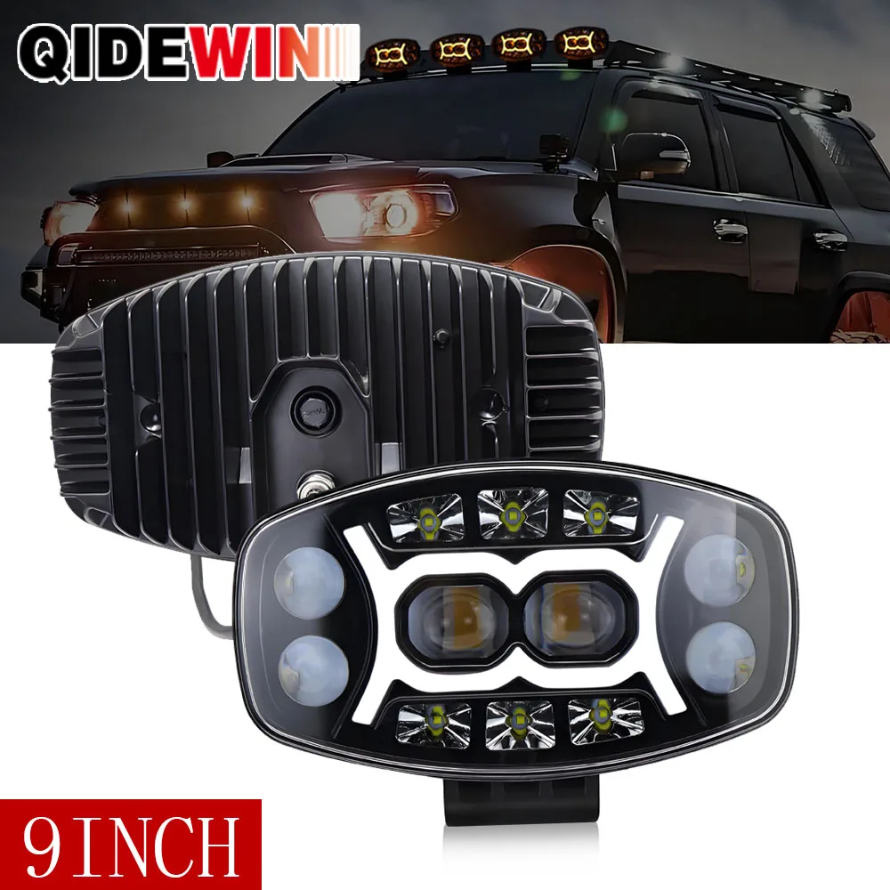 

New 10-inch C03 car work lights European truck driving lights modified front headlights auxiliary headlights