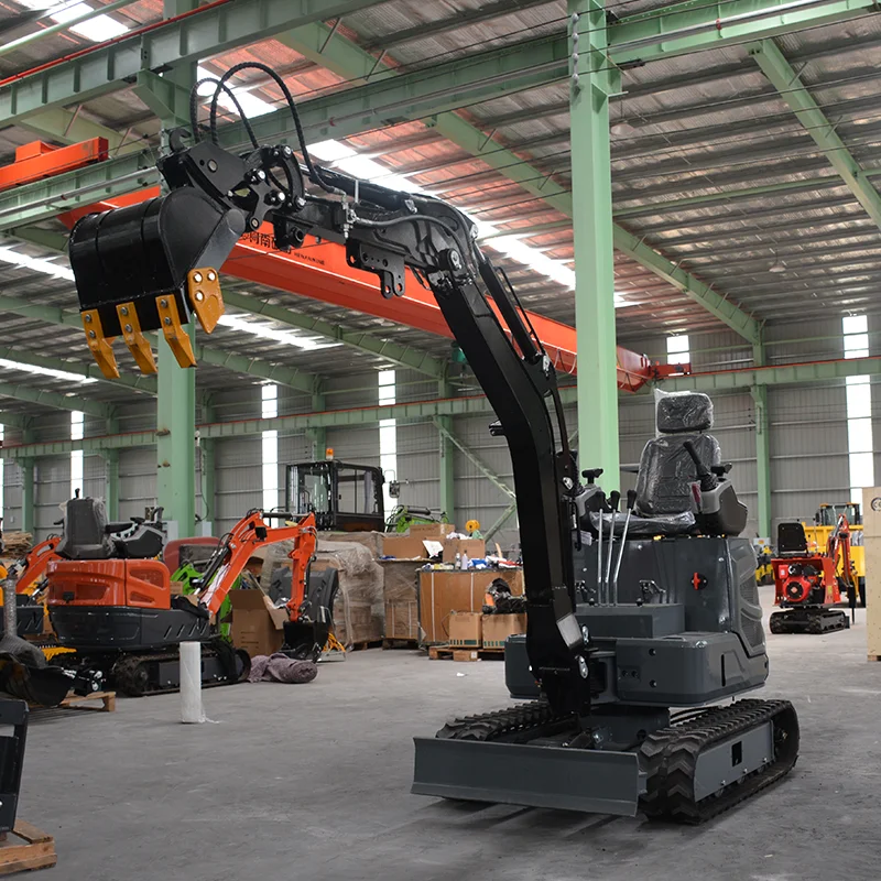 

Customized Hydraulic Crawler Excavator 1.8 ton Small Excavator OKW18 2 ton Mini Excavators with hammer and auger