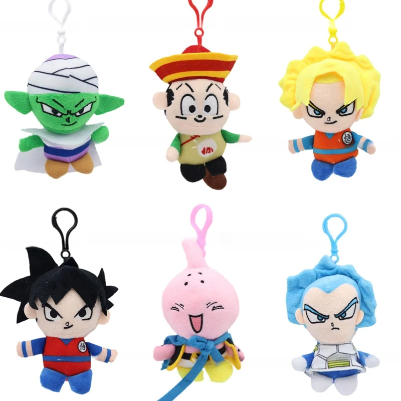 

15 см поп-аниме Dragon Ball игрушки Супер Сайян Гоку Гохан Вегета рюкзак школьный рюкзак подвески куклы детские подарки на день рождения аксессуары