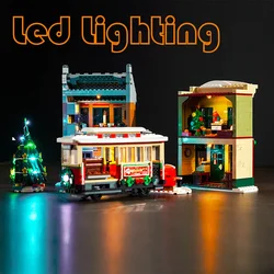 Lighting Set For 10308 Buildings City Winter Village Holiday Main Street View Not Include Building Block (Only Led Light Kit)