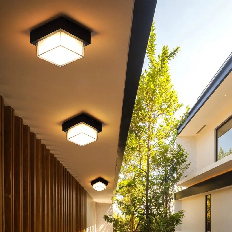 estilo moderno led impermeavel teto luz outdoor corredor luz corredor luz varanda e home decor iluminacao ac85265v 01