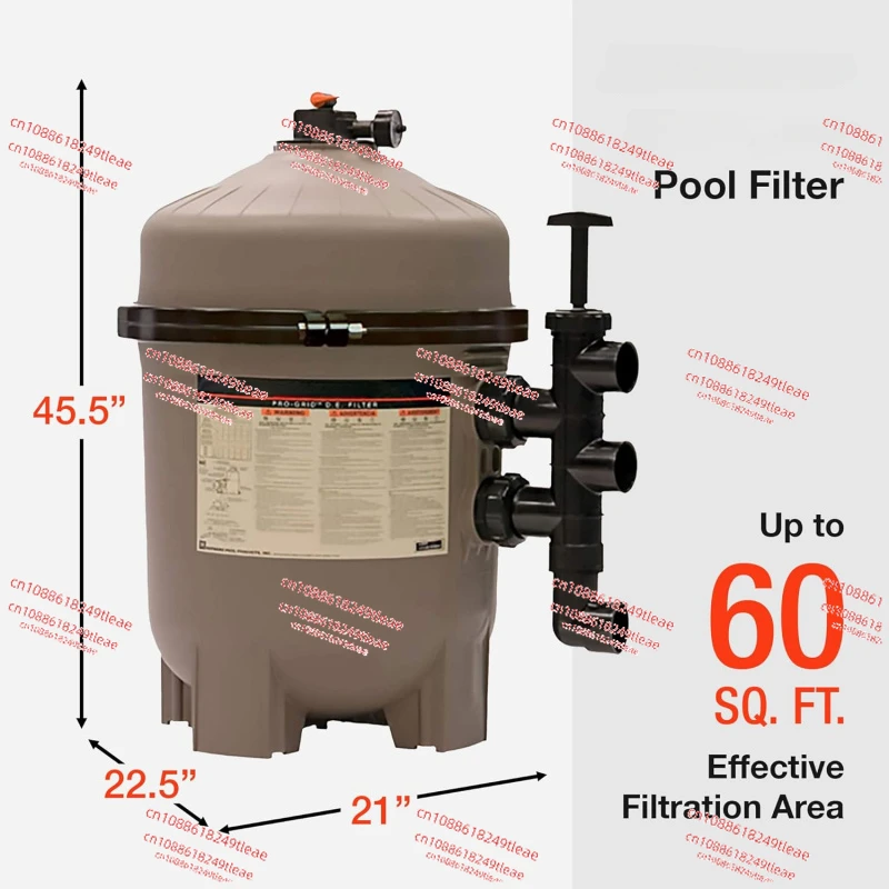 C2030 ProGrid Diatomaceous Earth DE Pool Filter for In-Ground Pools