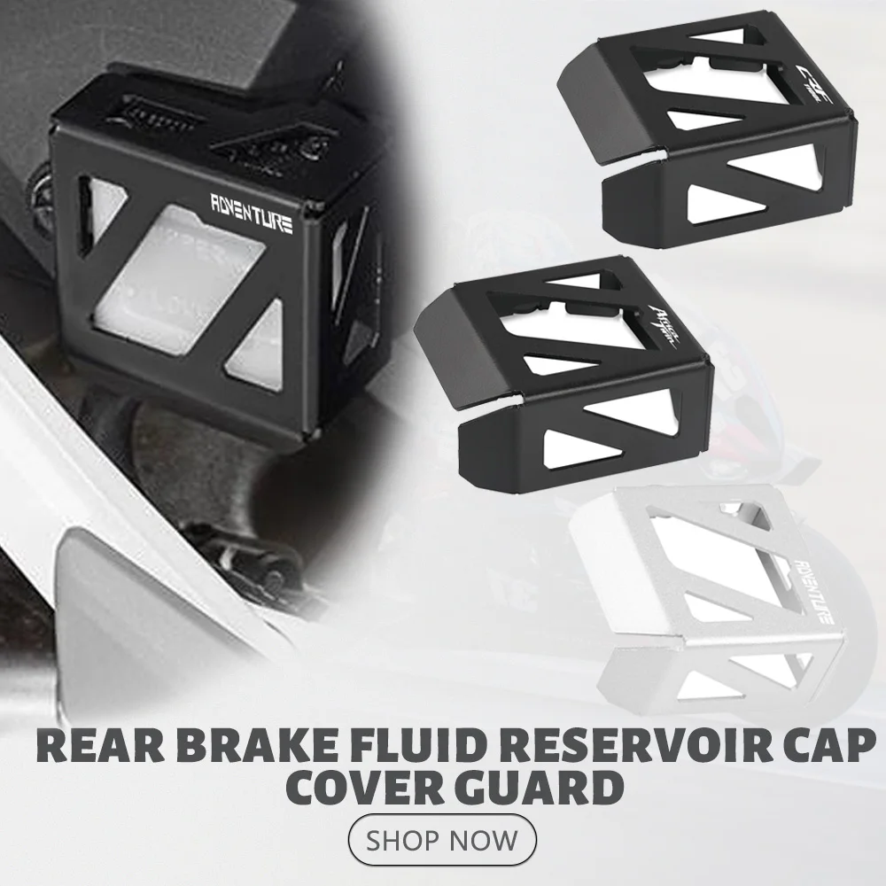 

2025 2024 For Honda NT1100 CRF1100L AFRICA TWIN ADVENTURE CT125 GROM125 Motorcycle Rear Brake Fluid Reservoir Cap Guard Cover