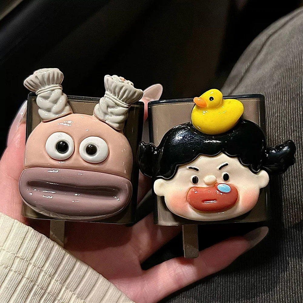 3D Cute Cartoon Charger Cover for iPhone 17 16 15 14 13 20W 18W Fast Charging Cable Head Protector Accessory Case