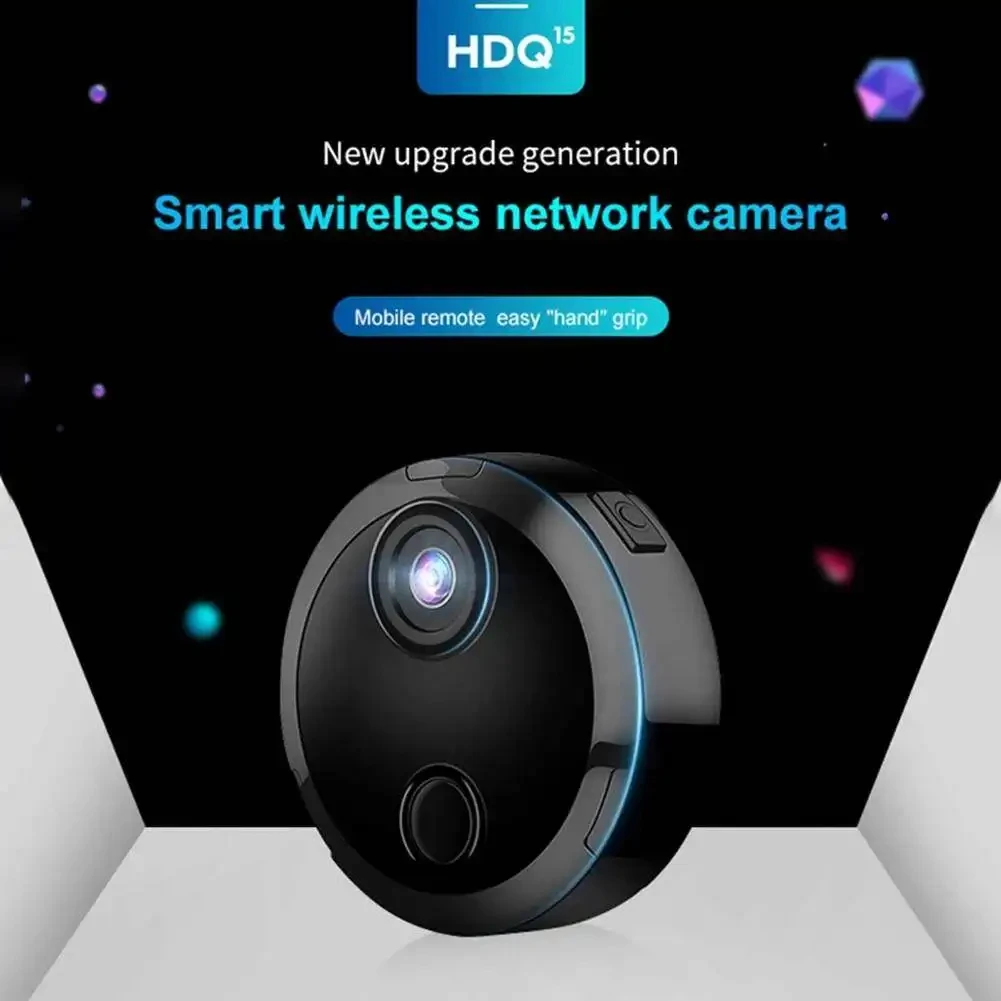 

HDQ15 Mini Camera 1080P/2K HD Night Vision Indoor Wifi Camera Security Remote Viewing Cam support Video Playback Video Calling