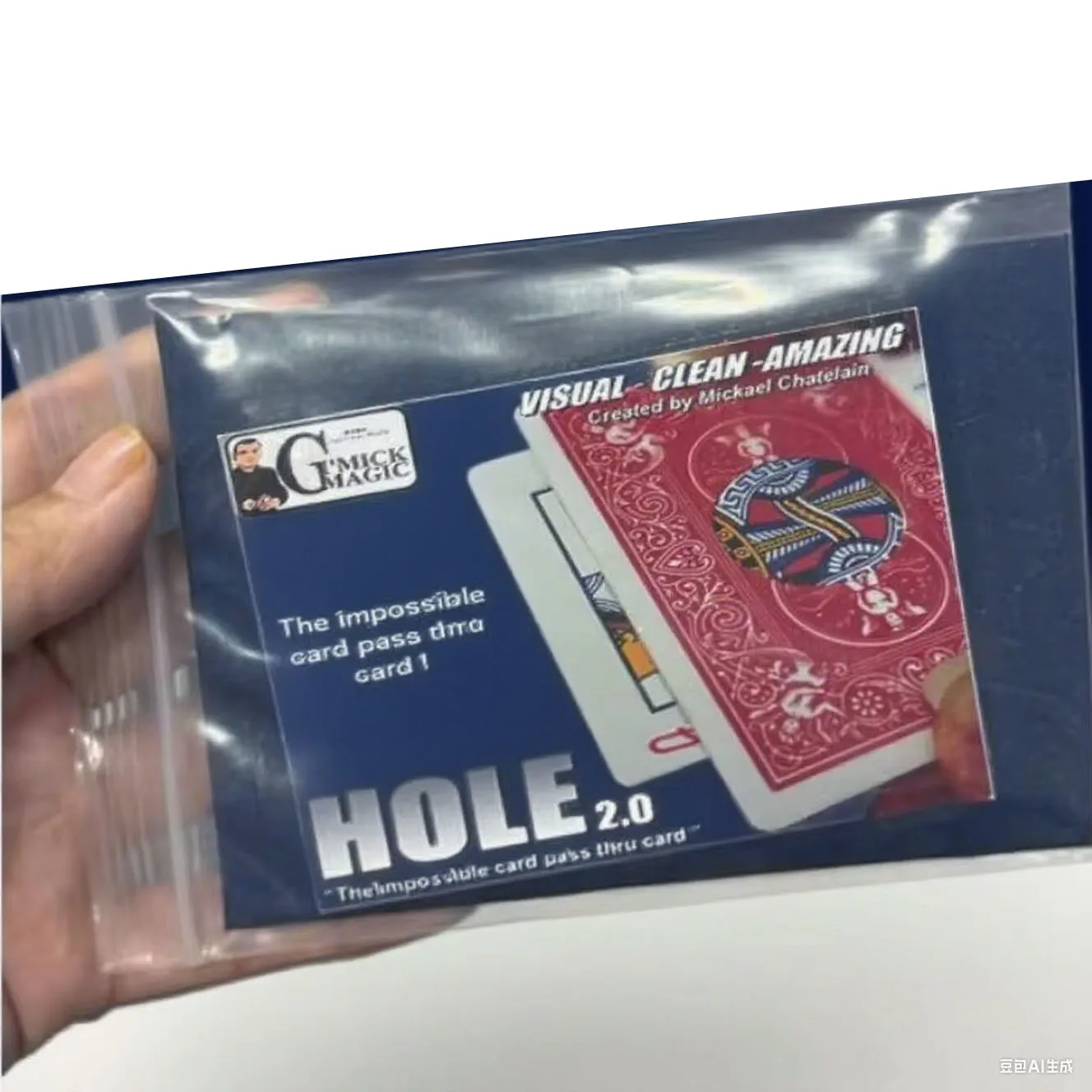 

Отверстие 2.0 от Mickael Chatelain Волшебные трюки Карта Магия Крупным планом Волшебный реквизит Sreet Mind Иллюзии Аксессуары Ментализм