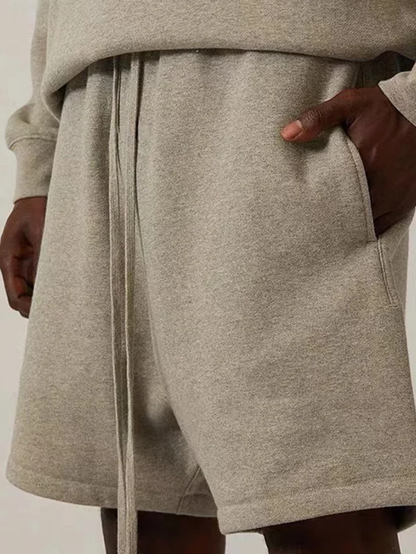 

Heavyweight Casual American Pure Cotton Men's Summer Color Loose Sports orts Five-Quarter Length Faionable New 2025