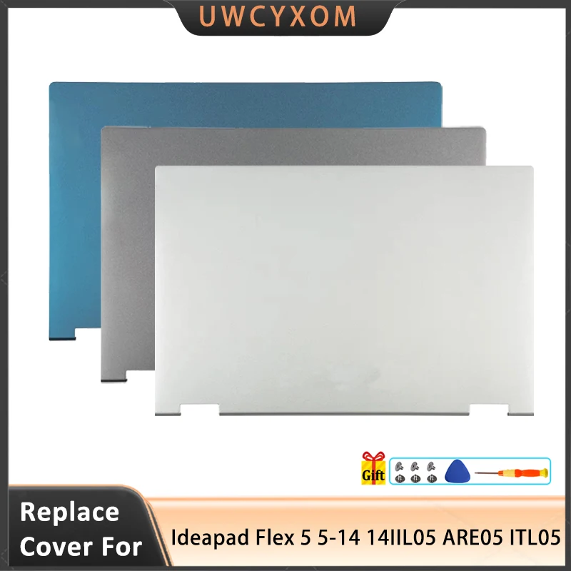

New For Ideapad Flex5 14ARE05 IIL05 ITL05 LCD Back Cover Plastic and metal