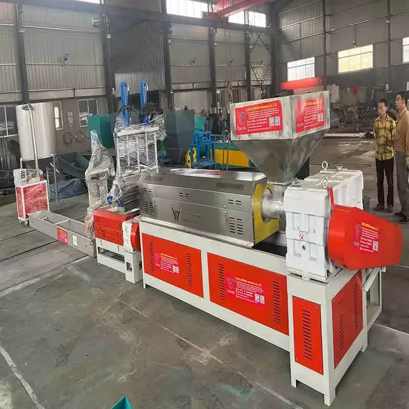 Small Waste Plastic Recycling ABS PP PE HDPE LDPE PVC Single Screw Granulator Pelletizing Machine Waste Plastic Granulator
