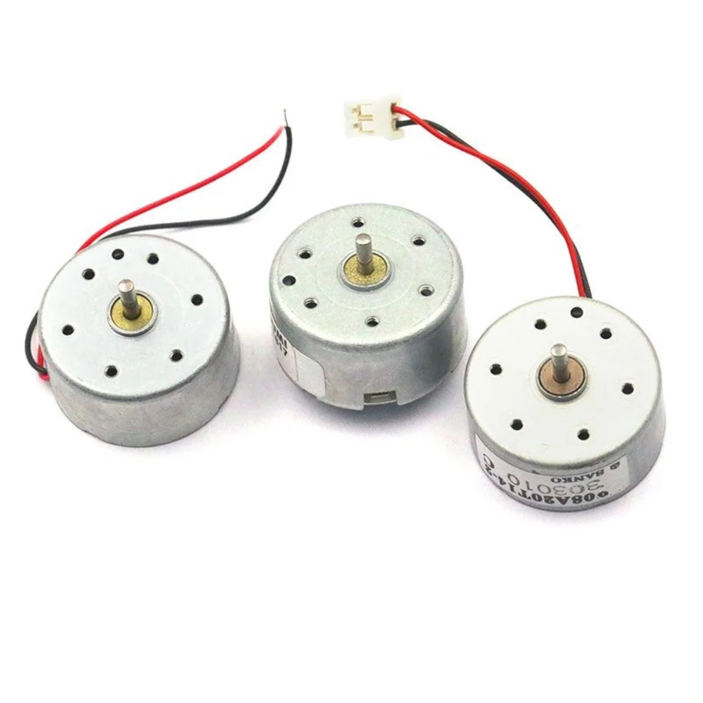 

5PCS R300C Micro DC Motor 7000RPM DC 1.5V-6V High Speed Tiny Motor Low Noise High Torque DC Motor for DIY Making