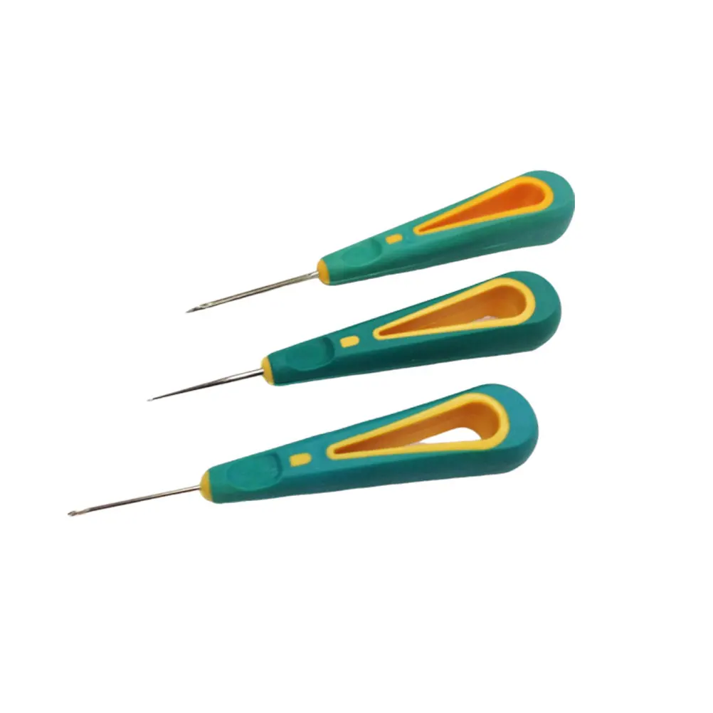 3 Pcs Awl Set Shoe Repair Craft Tool Kits Sewing Craft Tool Kits Sewing Accessories DIY Projects Handmade Patch