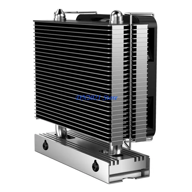 F3KE PCIE 5.0 SSD Cooler Fan 3000R 0.08A Heat Pipe for SSD 2280 Radiator