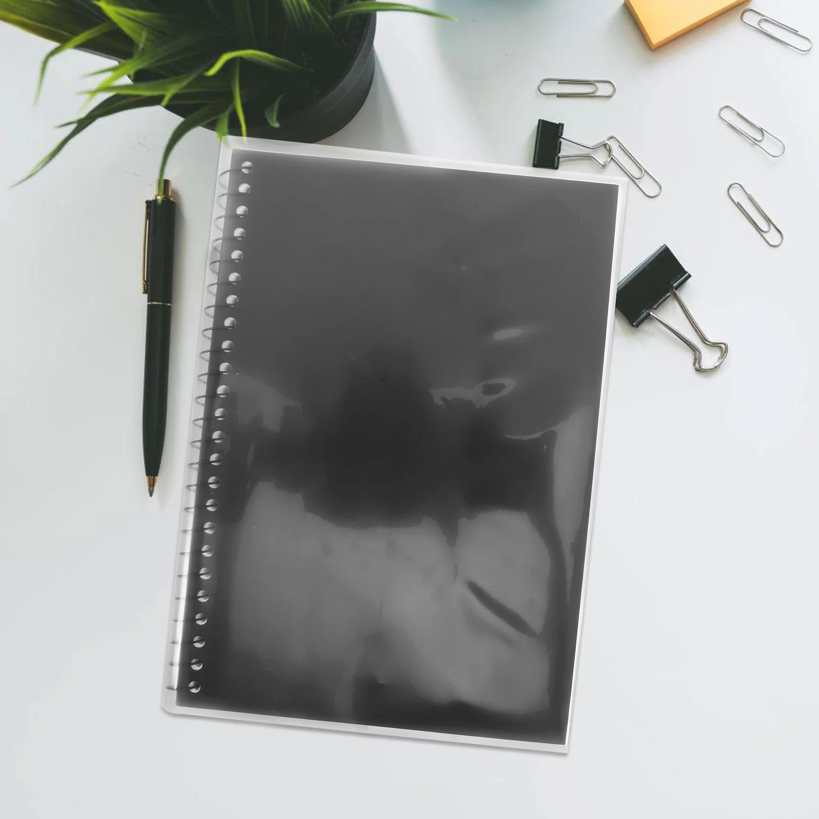 20 قطعة أغطية شفافة أكمام كتاب بلاستيكية واضحة قابلة لإعادة الاستخدام حامي للكتب المدرسية غلاف فني دفتر القصاصات المضادة للخدش