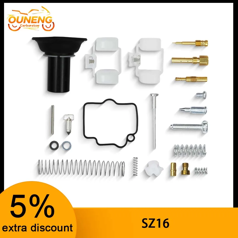 SZ16 Motorcycle Carburetor repair kit For YAMAHA Mikuni SZ SZ16 SZ 16 SZR 150cc v1 v2 v3 XC115