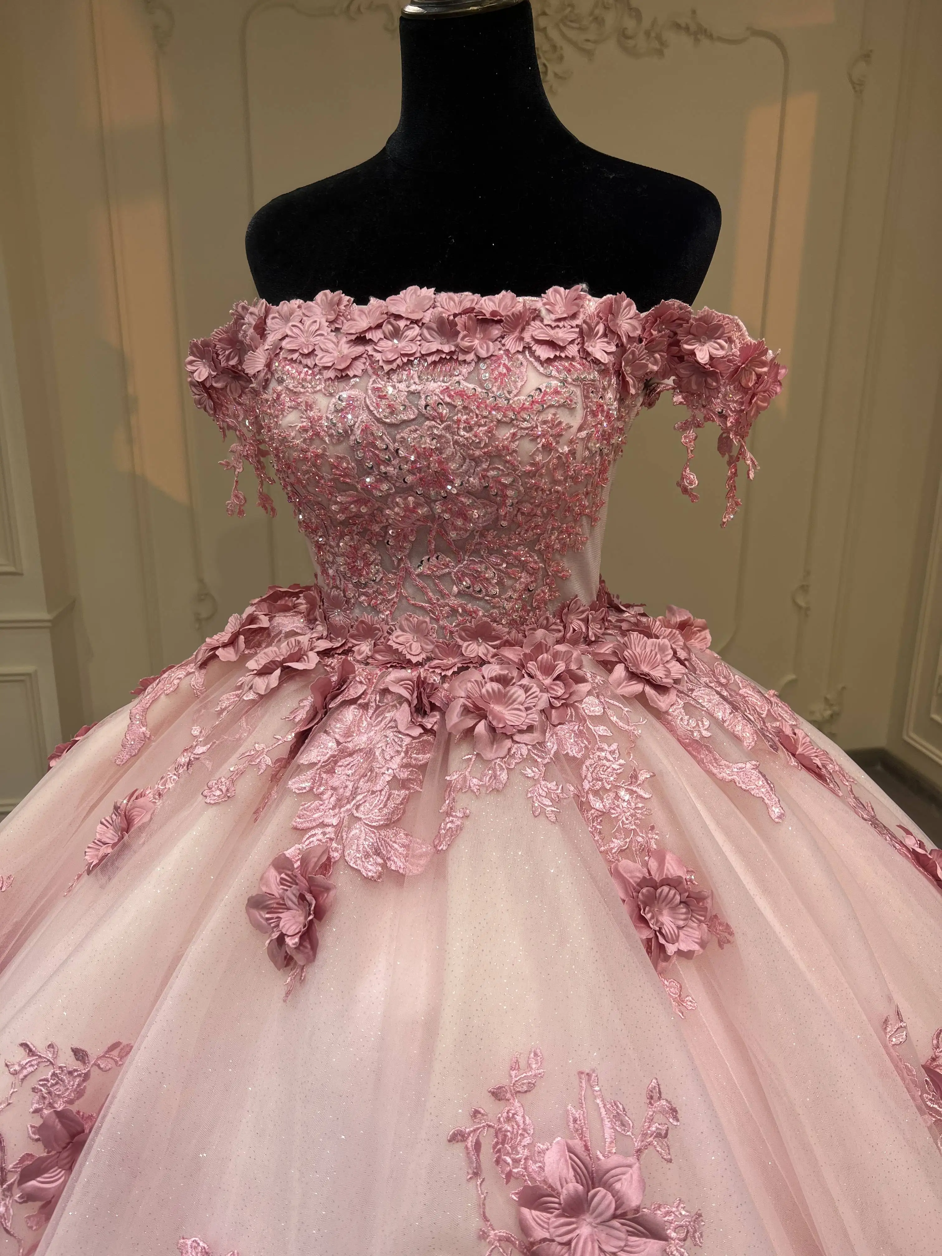 2025 nouvelle robe de princesse fée rose pour adultes avec col licou