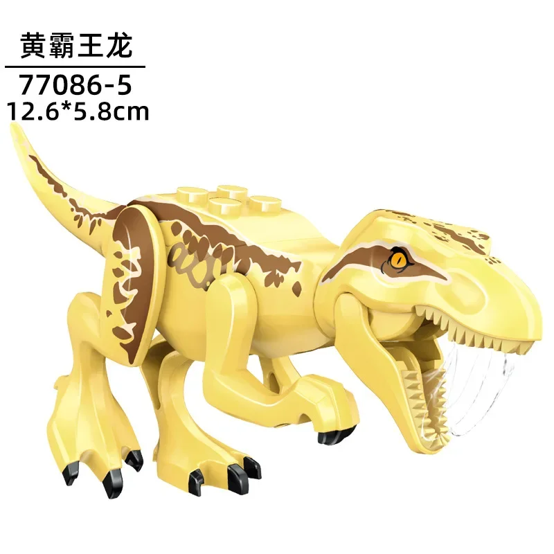 Dinosaurier Jurassic World Tyrannosaurus Rex Velociraptor Tyrannosaurus Bausteine Tierspielzeug Bausteine Kindergeschenk