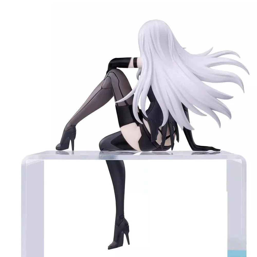 Original Sega NieR:Automata Ver1.1a Chokonose Premium Figure A2 YoRHa Type A No.2 Anime Figure Action Model Collectible Toys Gif