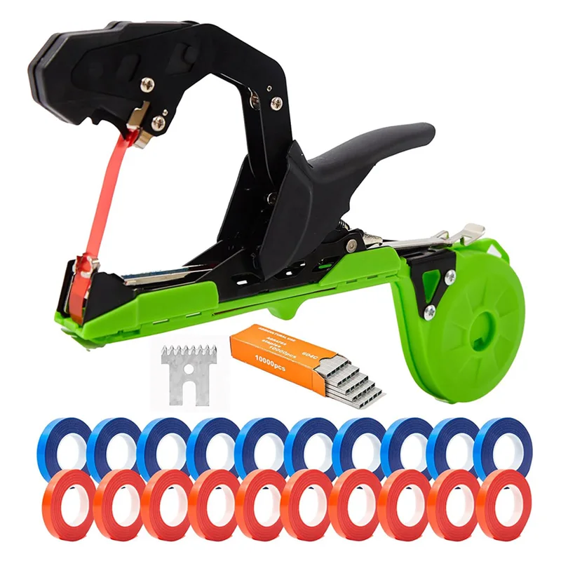 

Lightweight Plant Tying Machine Garden Plant Vine Tapetool for Vegetable Grape Tomato Cucumber Pepper Tapener Tapes Binding Tool