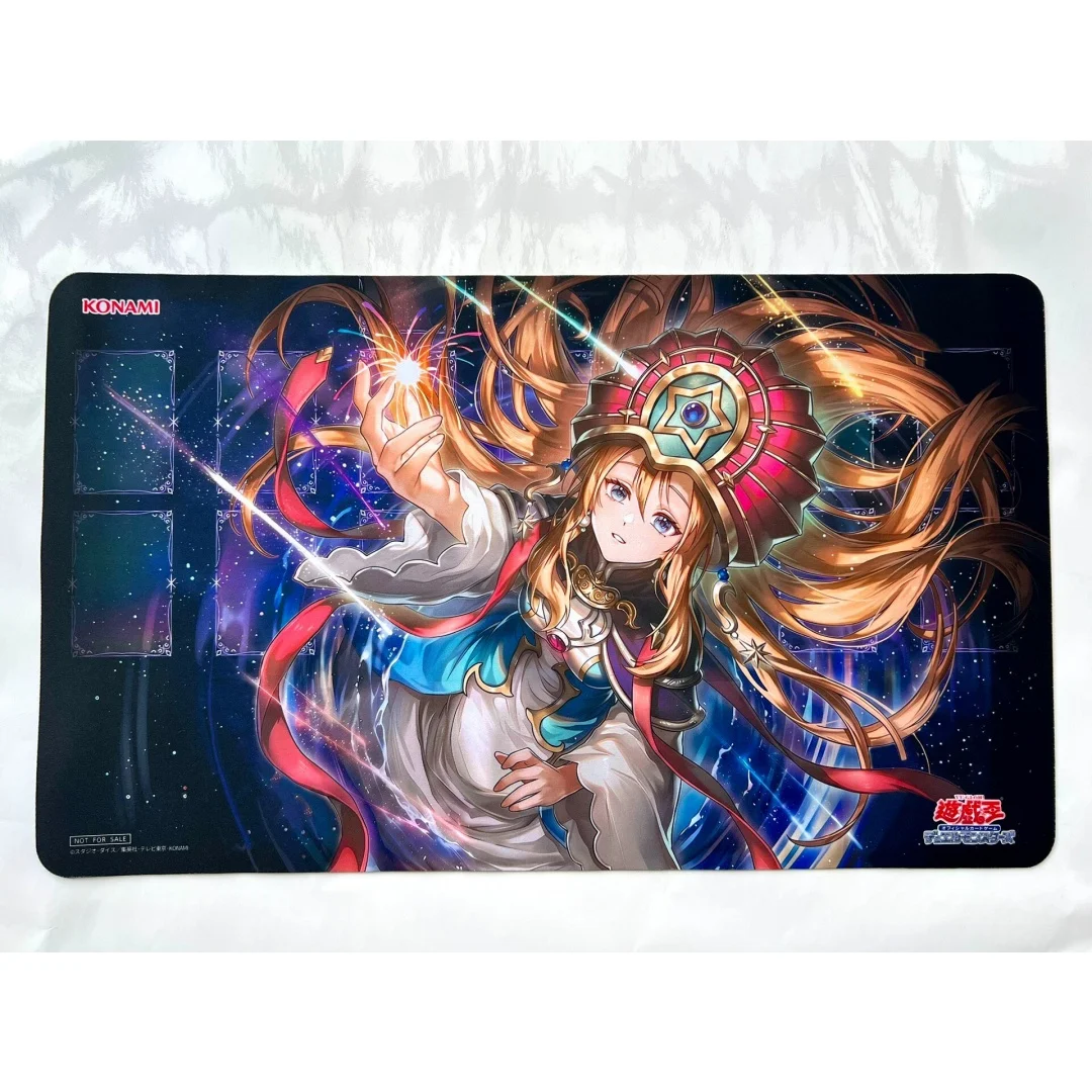 600x350mm Yu-Gi-Oh! Diy Elemental Grace Doriado Playmat 2mmSeamless Edges TCG Single Player Rubber Board Game Card Mat Mouse Pad