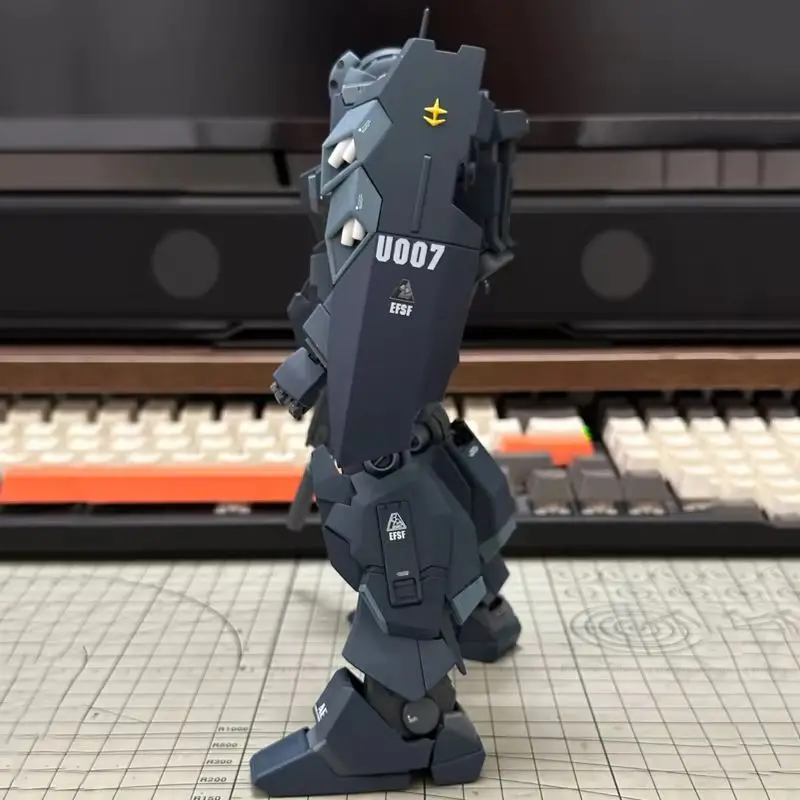 HG 1/144 Jesta J1 RGM-96X Mech Assembly Model Kit Action Figures Boy Puzzle Toy Desktop Decoration Doll Collectible Boy's Gift